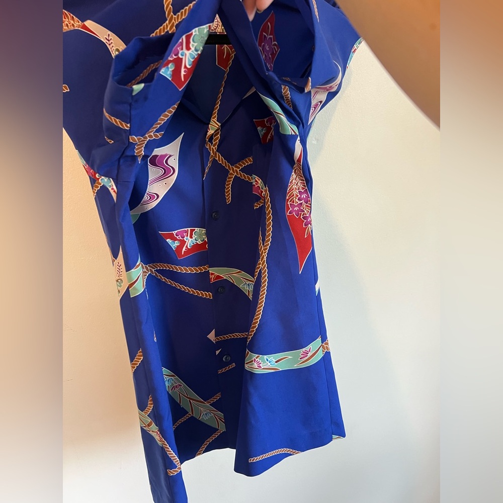 Blue Hawaii Medium Button Down - image 6